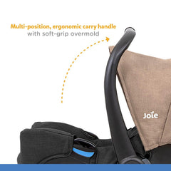 Joie Gemm Infant Carrier Mushroom - Suitable Rearward Facing Birth for Ages 0-1 Years