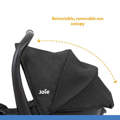 Joie Gemm Infant Carrier Shell - Suitable Rearward Facing Birth for Ages 0-1 Years