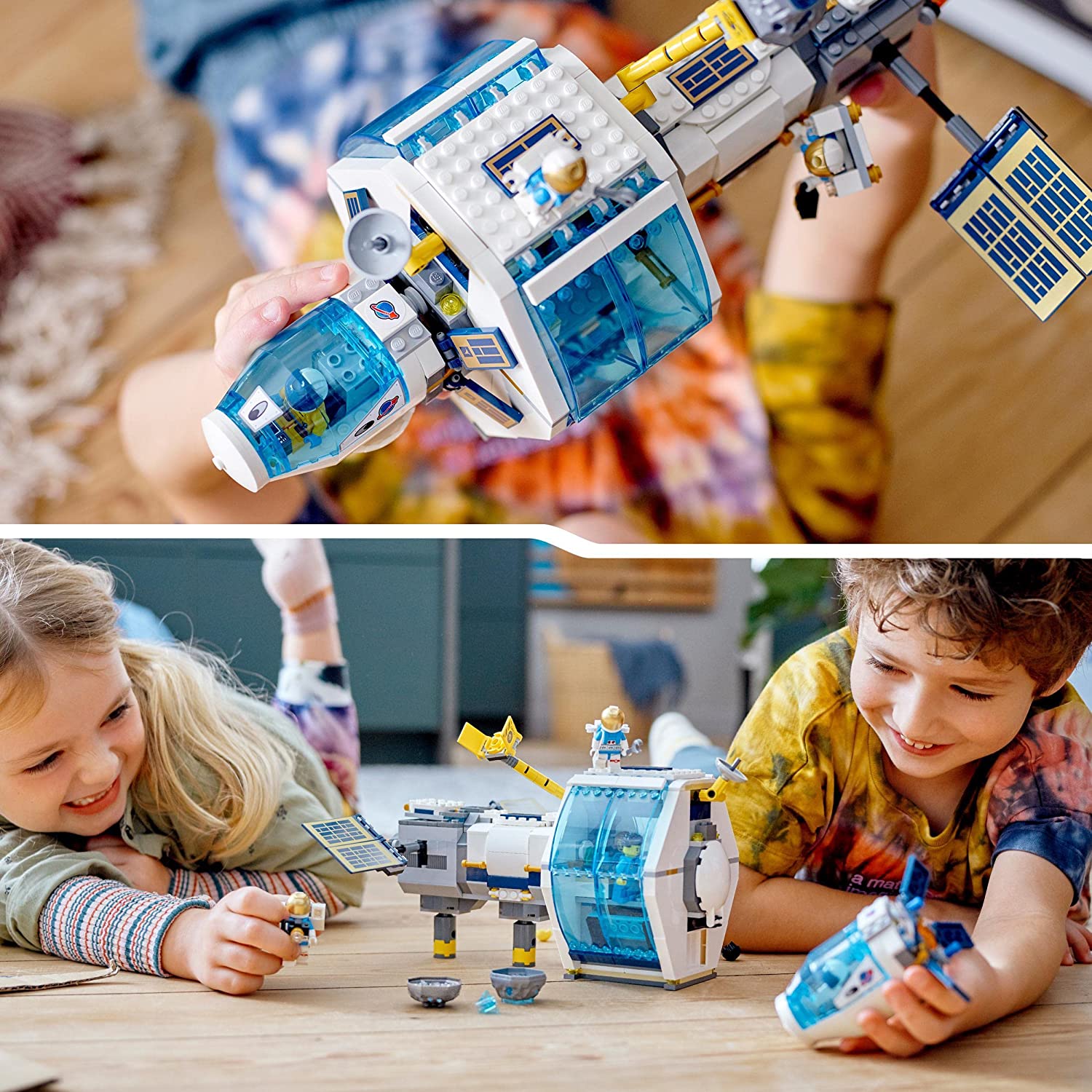 LEGO City Lunar Space Station Building Kit For Ages 6+