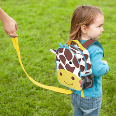 Skip Hop Zoo Little Kid and Toddler Safety Harness Let Backpack, Giraffe for Kids Ages 3+