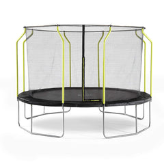 Plum 12ft Junior Trampoline and Enclosure with Safety Net - Indoor & Outdoor Trampoline for Ages 6-16 Years