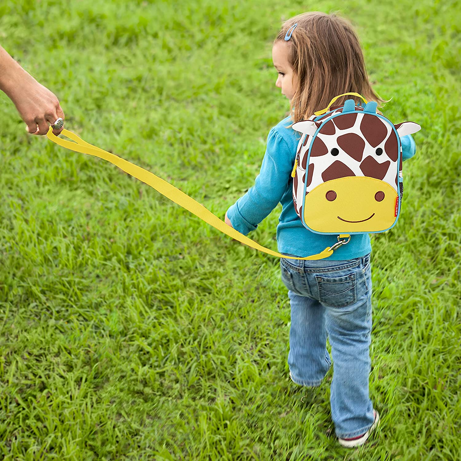 Skip Hop Zoo Little Kid and Toddler Safety Harness Let Backpack, Giraffe for Kids Ages 3+