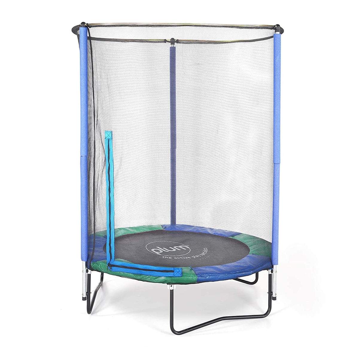 Plum 4.5ft Junior Trampoline and Enclosure with Safety Net - Indoor & Outdoor Trampoline for Ages 3-6 Years