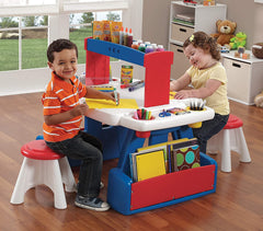 Step2 Creative Project Table with Stool Play & School Furniture for Kids