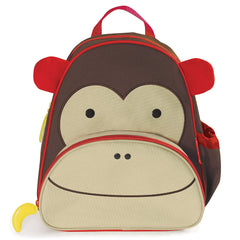 Skip Hop Zoo Little Kid Backpack, Monkey for Kids Ages 3-6 Years