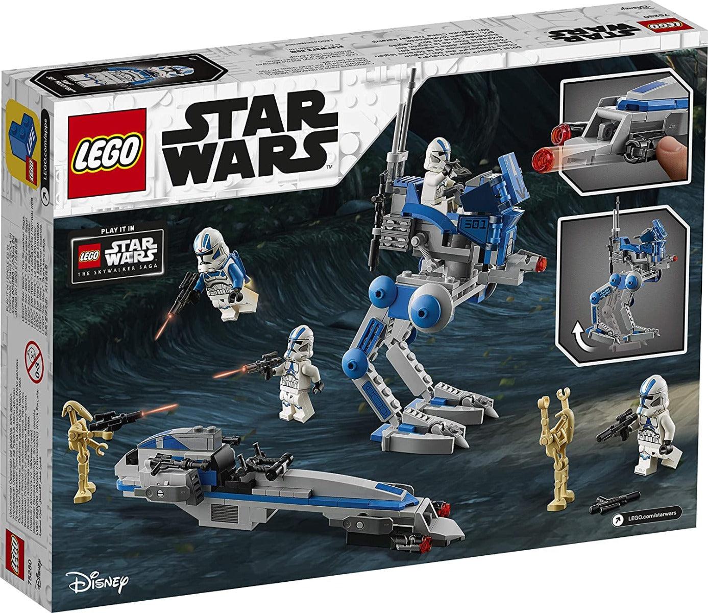 LEGO Star Wars 501st Legion Clone Troopers Building Kit for Ages 7+