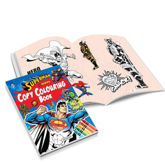 Dreamland Superman Copy Colouring and Activity Books Pack - A Drawing Painting & Colouring Book For Kids - A Pack of 5 Books(English)