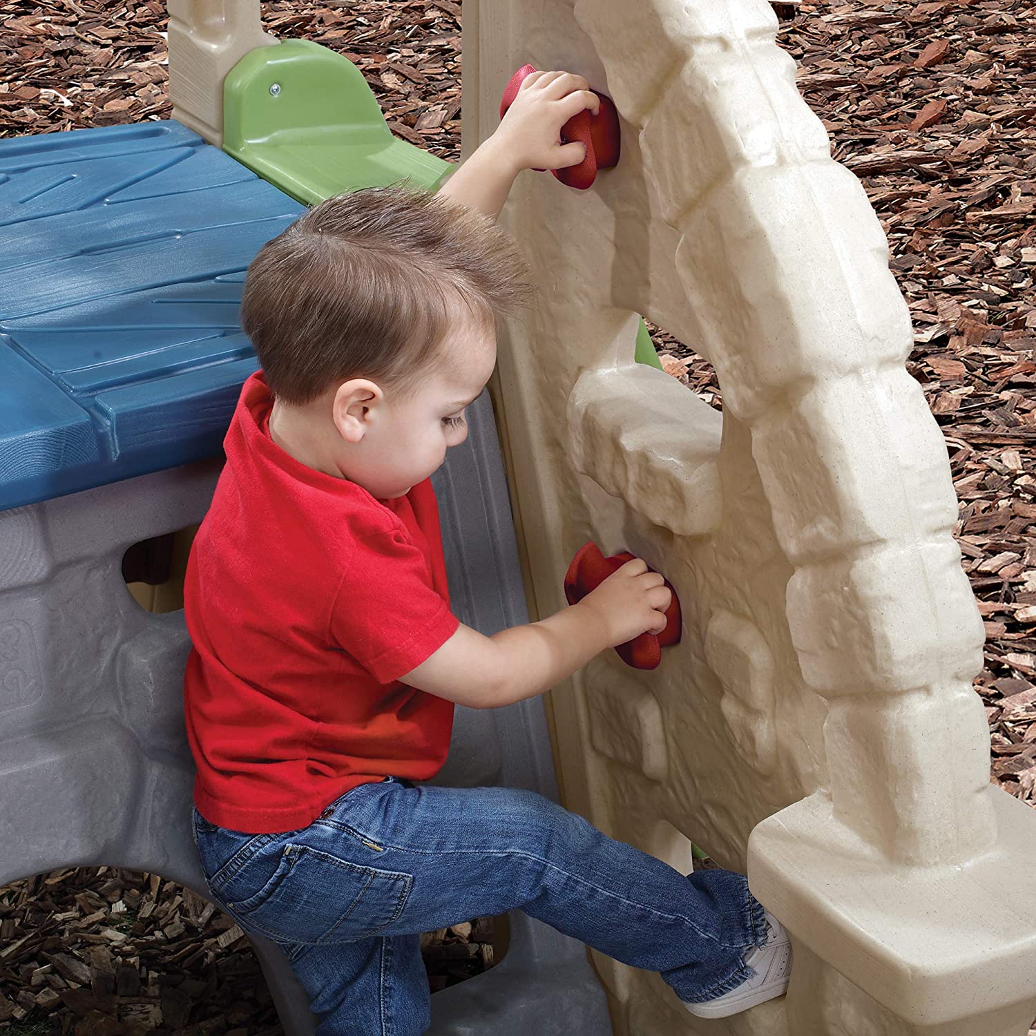 Step2 Alpine Ridge Climber and Slide Outdoor Play Toy for Kids