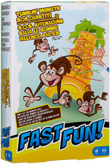 Mattel Games Fast Fun Tumblin' Monkeys Adventure Board Game for Ages 5+