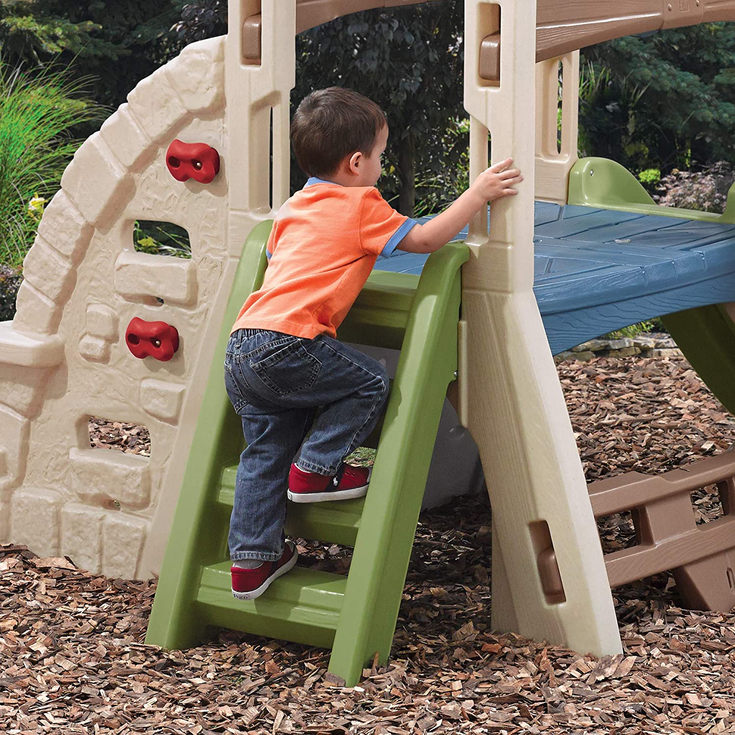 Step2 Alpine Ridge Climber and Slide Outdoor Play Toy for Kids