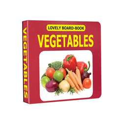 Dreamland Lovely Board Books Vegetables - An Early Learning Book For Kids (English)