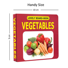 Dreamland Lovely Board Books Vegetables - An Early Learning Book For Kids (English)