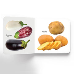 Dreamland Lovely Board Books Vegetables - An Early Learning Book For Kids (English)