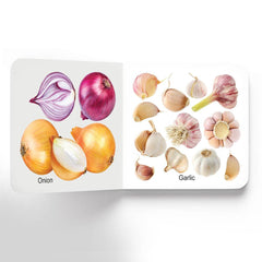 Dreamland Lovely Board Books Vegetables - An Early Learning Book For Kids (English)