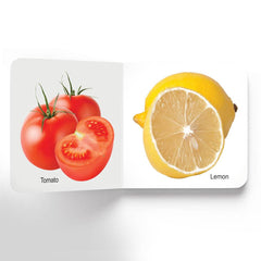Dreamland Lovely Board Books Vegetables - An Early Learning Book For Kids (English)