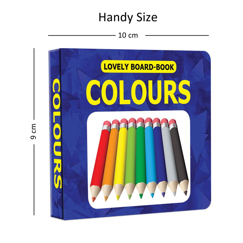 Dreamland Lovely Board Books Colours - An Early Learning Book For Kids (English)