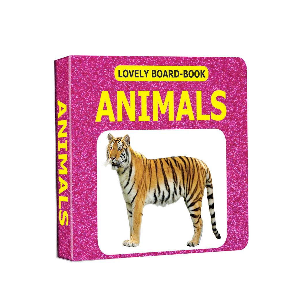 Dreamland Lovely Board Books Animals - An Early Learning Book For Kids (English)
