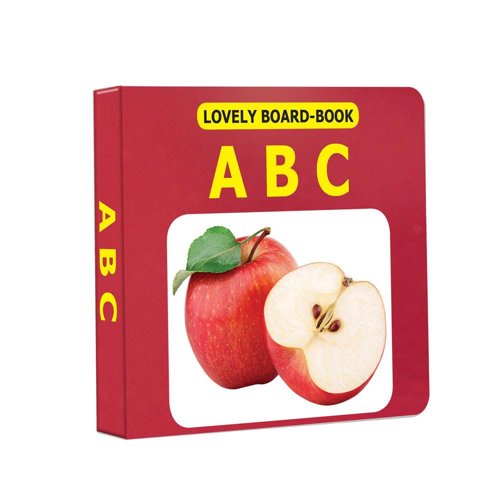 Dreamland Lovely Board Books ABC - An Early Learning Book For Kids (English)