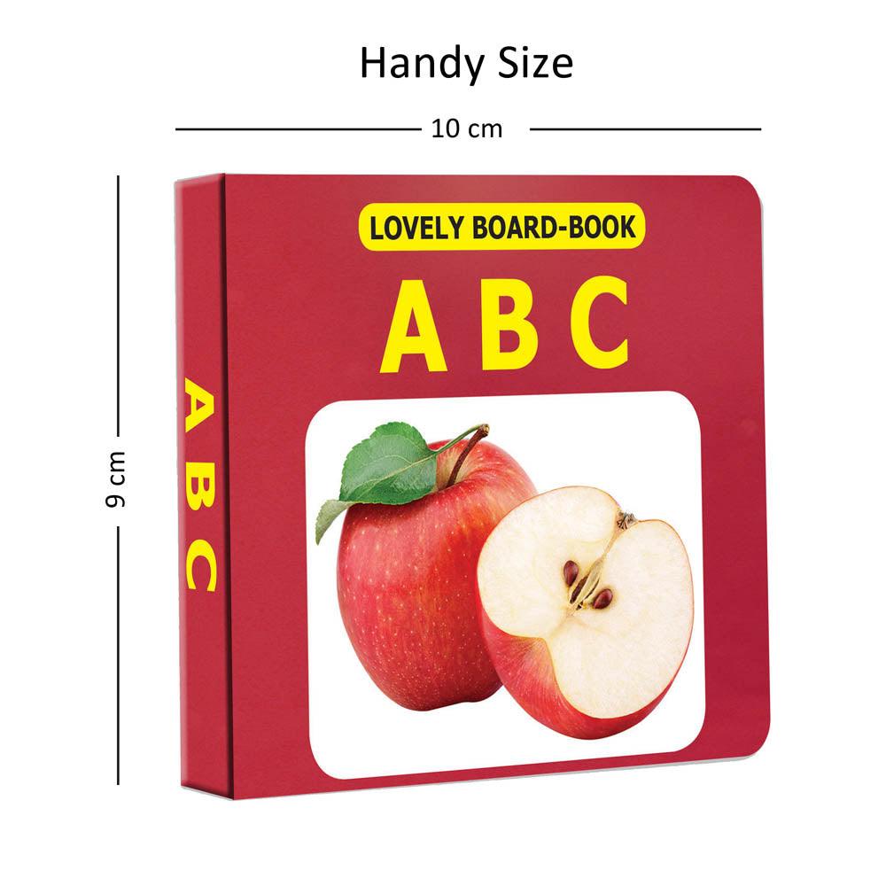 Dreamland Lovely Board Books ABC - An Early Learning Book For Kids (English)