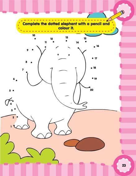 Dreamland Fun with Dot to Dot Part 1 - An Interactive & Activity Book For Kids (English)