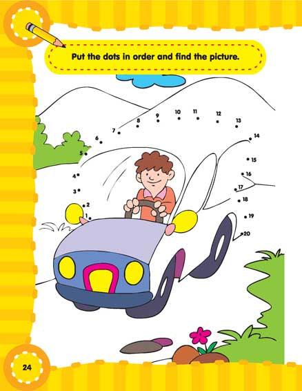 Dreamland Fun with Dot to Dot Part 1 - An Interactive & Activity Book For Kids (English)