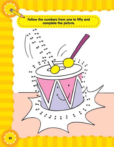 Dreamland Fun with Dot to Dot Part 3 - An Interactive & Activity Book For Kids (English)