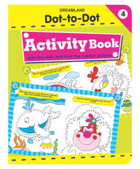 Dreamland Fun with Dot to Dot Part 4 - An Interactive & Activity Book For Kids (English)