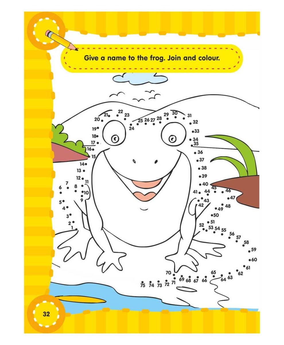 Dreamland Fun with Dot to Dot Part 4 - An Interactive & Activity Book For Kids (English)