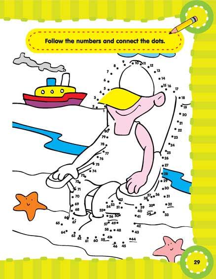 Dreamland Fun with Dot to Dot - An Interactive & Activity Book For Kids - Pack of 5 Titles(English)
