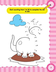 Dreamland Fun with Dot to Dot - An Interactive & Activity Book For Kids - Pack of 5 Titles(English)