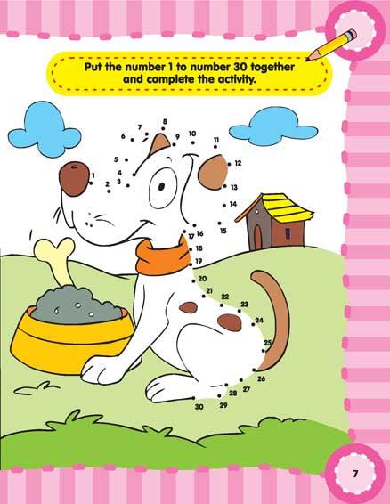 Dreamland Fun with Dot to Dot - An Interactive & Activity Book For Kids - Pack of 5 Titles(English)