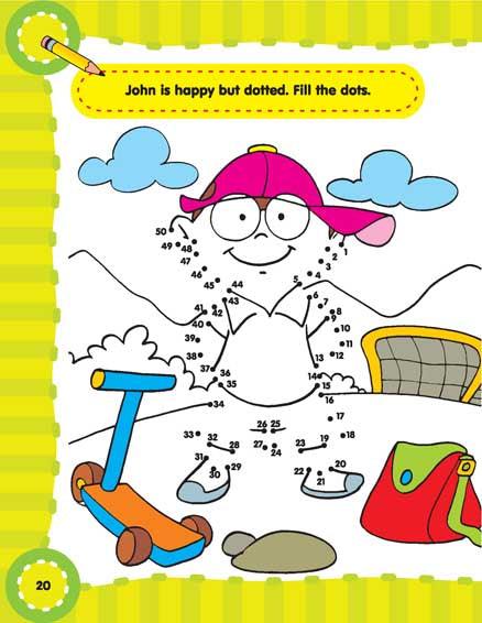 Dreamland Fun with Dot to Dot - An Interactive & Activity Book For Kids - Pack of 5 Titles(English)