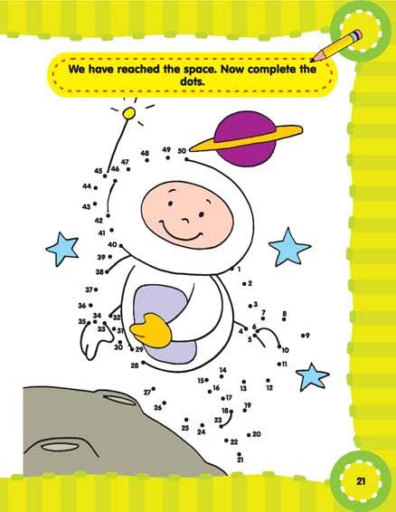 Dreamland Fun with Dot to Dot - An Interactive & Activity Book For Kids - Pack of 5 Titles(English)