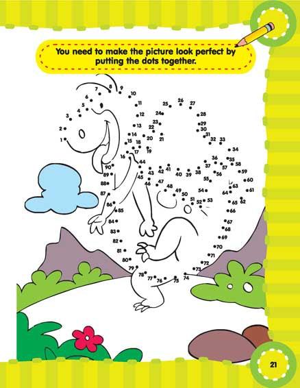 Dreamland Fun with Dot to Dot - An Interactive & Activity Book For Kids - Pack of 5 Titles(English)