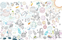 Dreamland Pop-Out In the Space With 3D Models Colouring Stickers - An Interactive & Activity Book For Kids (English)