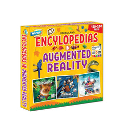 Dreamland Wow! Encyclopaedia In Augmented Reality Series - A Reference Book For Kids - Set of 3 Books(English)