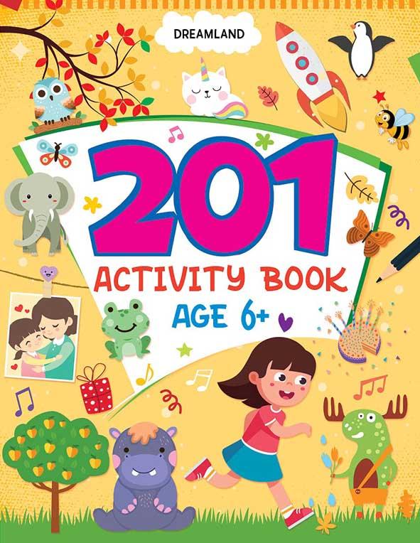 Dreamland 201 Activity Book 4 - An Interactive & Activity Book For Kids (English)