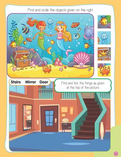 Dreamland Brain Games Series - An Interactive & Activity Book For Kids - Set of 4 Books(English)