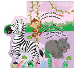 Dreamland Flap Book- In the Jungle - An Interactive & Activity Book For Kids (English)