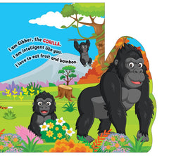Dreamland Flap Book- In the Jungle - An Interactive & Activity Book For Kids (English)