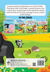 Dreamland Flap Book- In the Jungle - An Interactive & Activity Book For Kids (English)