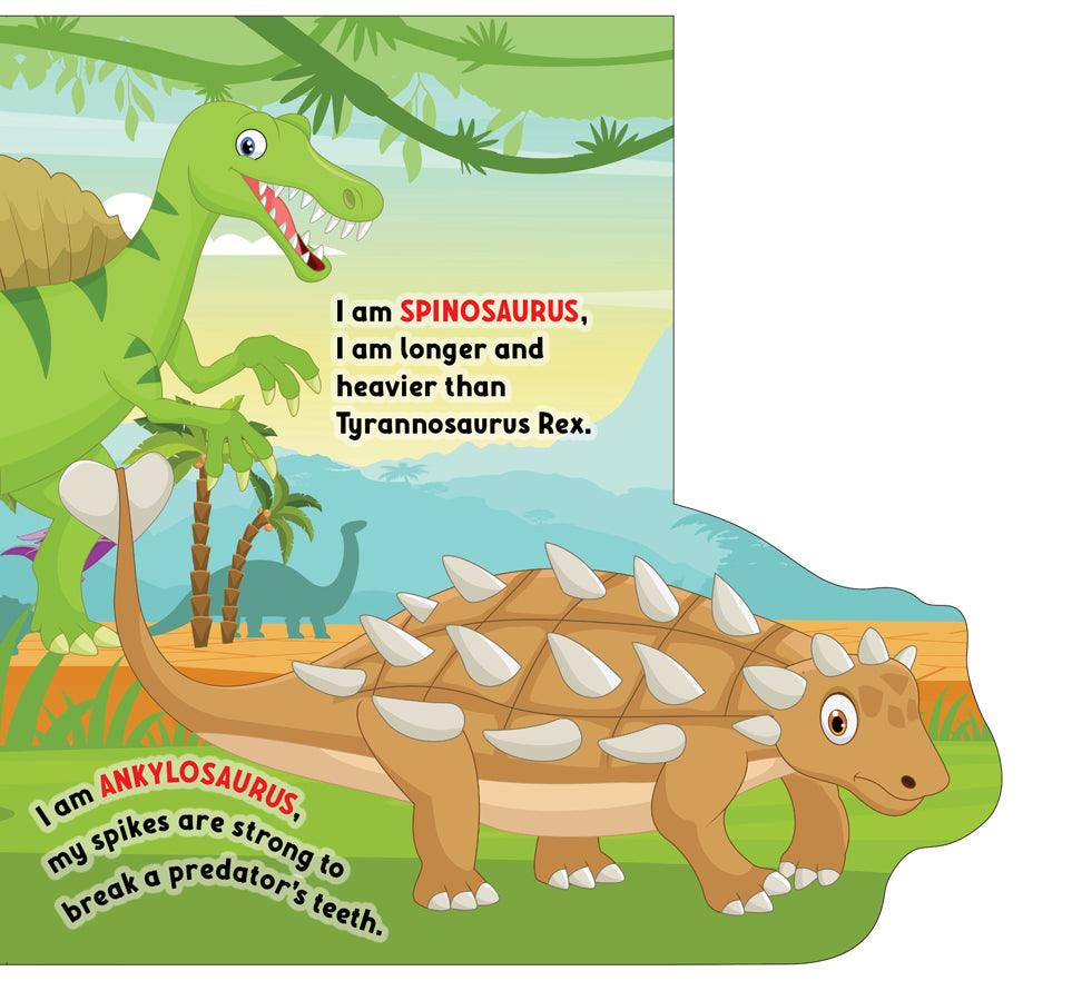 Dreamland Flap Book- Dinosaur World - An Interactive & Activity Book For Kids (English)