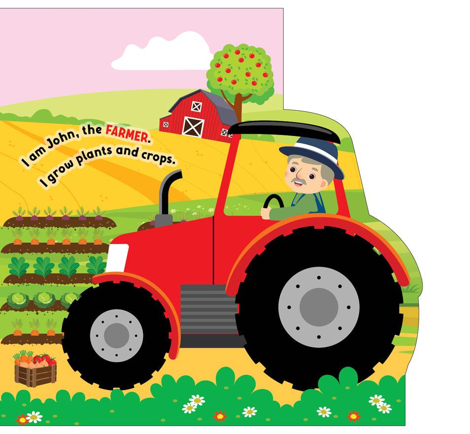 Dreamland Flap Book- At the Farm - An Interactive & Activity Book For Kids (English)