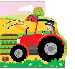 Dreamland Flap Book- At the Farm - An Interactive & Activity Book For Kids (English)