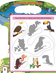 Dreamland Write and Wipe Book - Birds - An Early Learning Book For Kids (English)