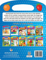 Dreamland Write and Wipe Book - Fruit - An Early Learning Book For Kids (English)