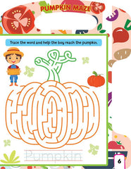 Dreamland Write and Wipe Book - Vegetables - An Early Learning Book For Kids (English)
