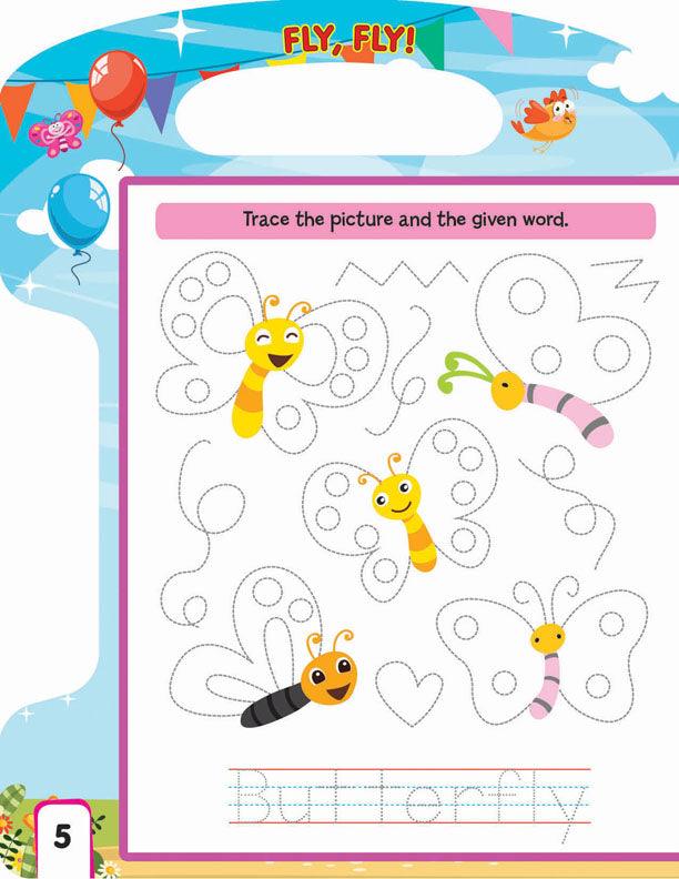 Dreamland Write and Wipe Book - Words - An Early Learning Book For Kids (English)