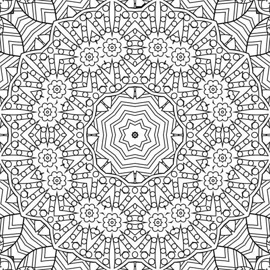 Dreamland Refreshing Mandala Colouring Book - A Drawing Painting & Colouring Book For Adults - Pack of 5 Titles(English)