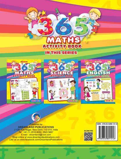 Dreamland 365 Math Activity - An Interactive & Activity Book For Kids (English)